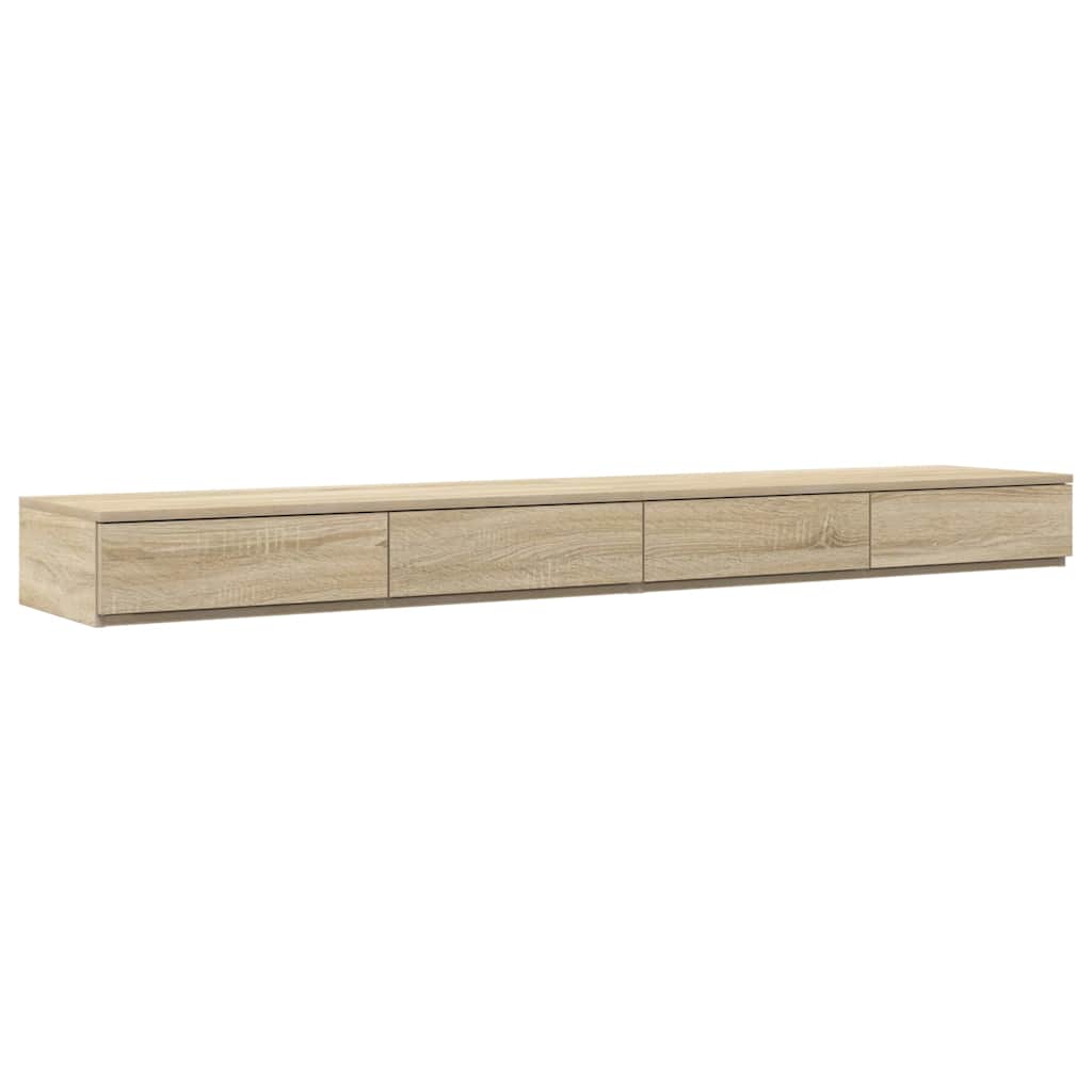 Sengeskuffer Sonoma eg 180 x 36,5 x 16,5 cm Konstrueret træ