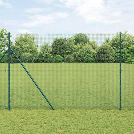 Svejset Trådhegn 2500 x 160 cm Grøn
