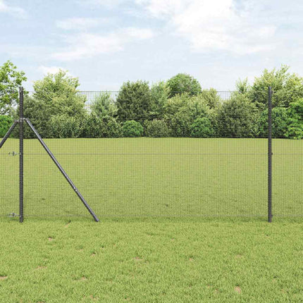 Svejset Trådhegn 5000 x 120 cm Grå