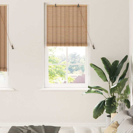Rullegardin Naturlig og Brun 90 x 220 cm Bambus