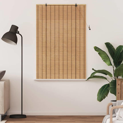 Rullegardin Naturlig og Brun 110 x 160 cm Bambus