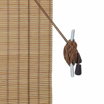 Rullegardin Naturlig og Brun 140 x 220 cm Bambus