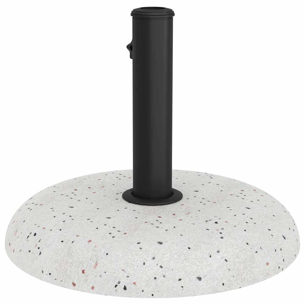 Parasolfod Hvid Ø 45 x 33 cm Beton