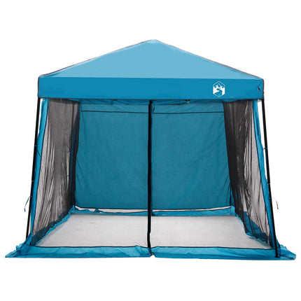 Camping Telt Sæt 2 stk. 6-personers Blå Taffeta og Stof