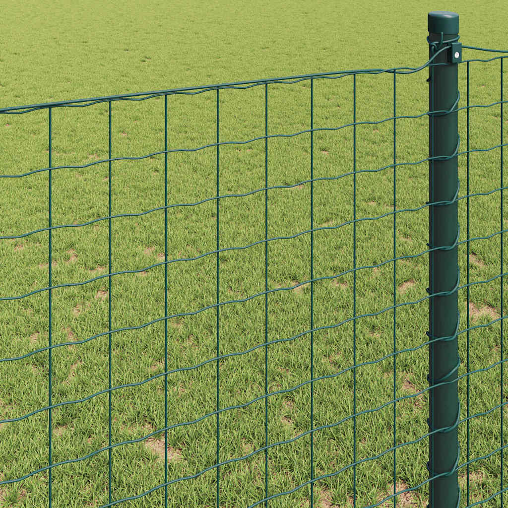 Euro Hejn Grøn 1,4 x 10 m PVC-belagt jern