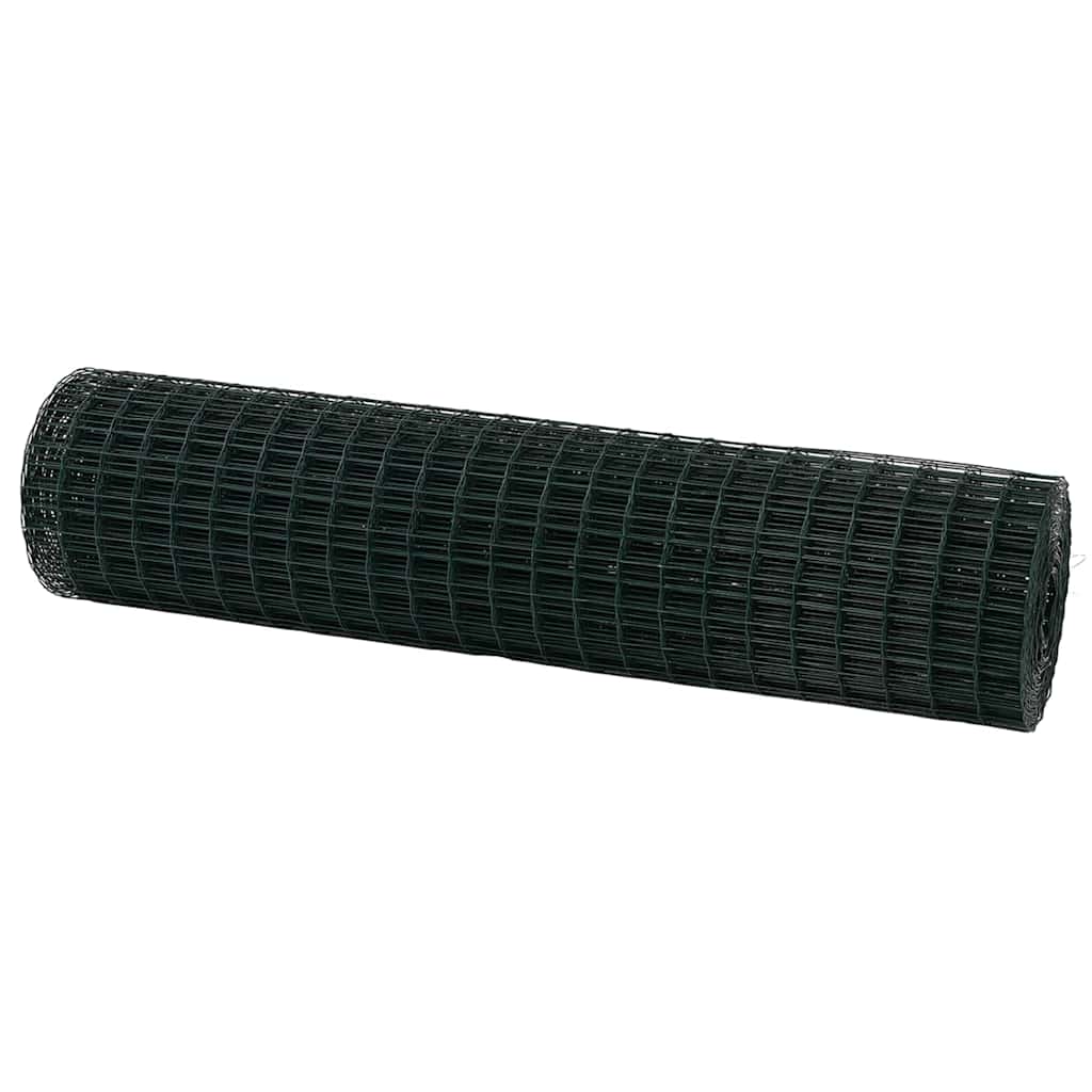 Euro Hejn Grøn 1,4 x 10 m PVC-belagt jern