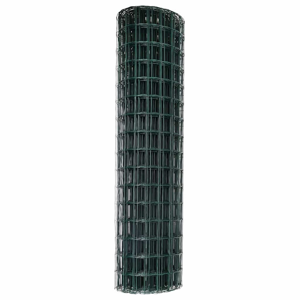 Euro Hejn Grøn 1,2 x 10 m PVC-belagt jern