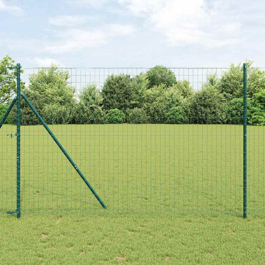 Euro Hejn Grøn 1,6 x 10 m PVC-belagt jern