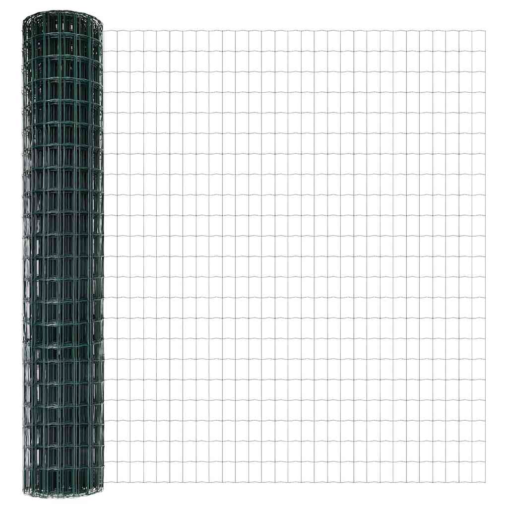 Euro Hejn Grøn 1,6 x 10 m PVC-belagt jern