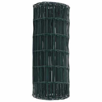 Euro Hejn Grøn 0,8 x 10 m PVC-belagt jern