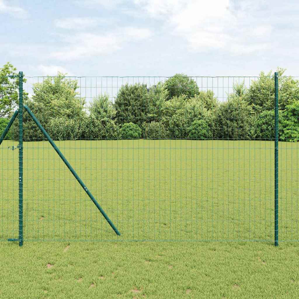 Euro Hejn Grøn 1,5 x 10 m PVC-belagt jern