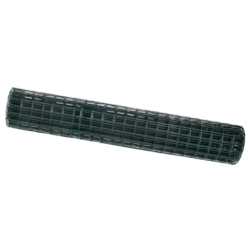 Euro Hejn Grøn 1,5 x 10 m PVC-belagt jern