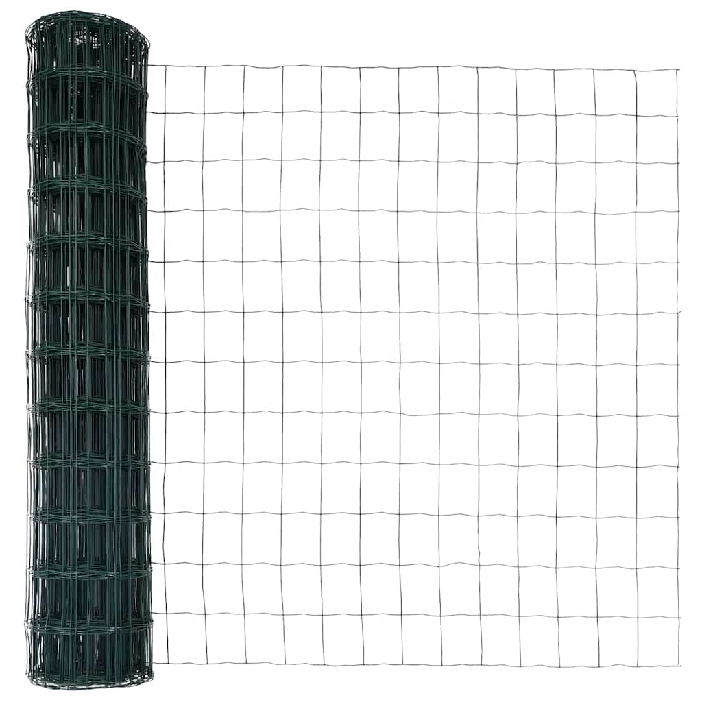 Euro Hejn Grøn 1,2 x 10 m PVC-belagt jern