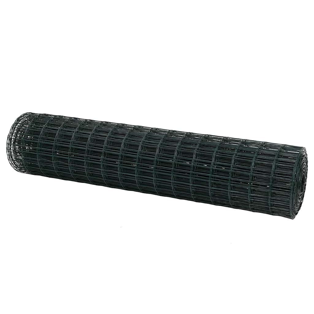 Euro Hejn Grøn 1,4 x 10 m PVC-belagt jern