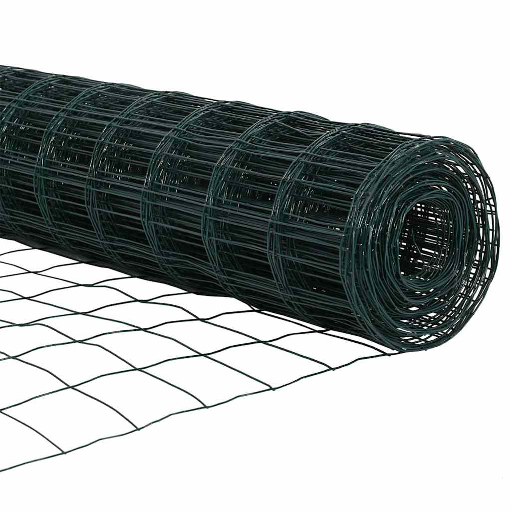 Euro Hejn Grøn 1,6 x 10 m PVC-belagt jern