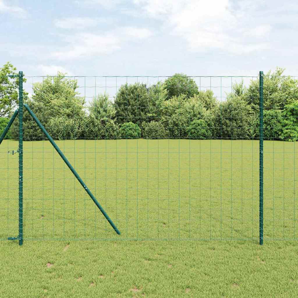 Euro Hejn Grøn 1.6 x 10m PVC-belagt jern