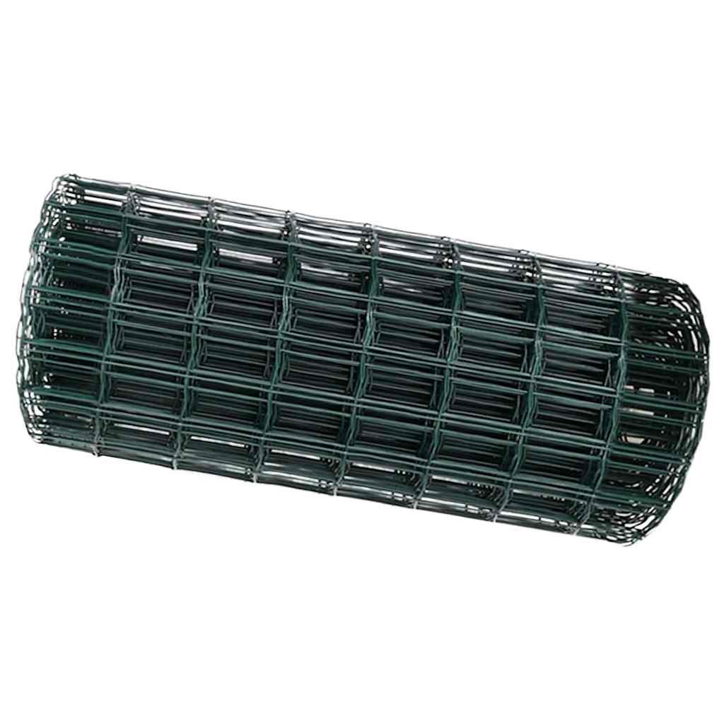 Euro Hejn Grøn 0,8 x 25 m PVC-belagt jern