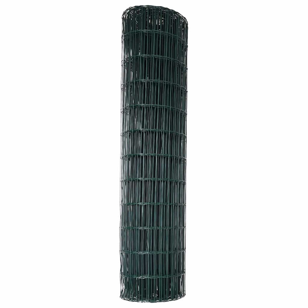 Euro Hejn Grøn 1 x 25 m PVC-belagt jern