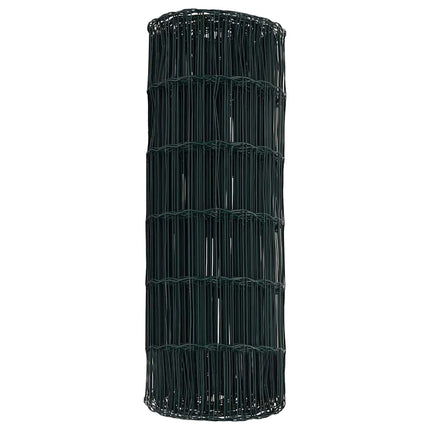 Euro Hejn Grøn 0,6 x 25 m PVC-belagt jern