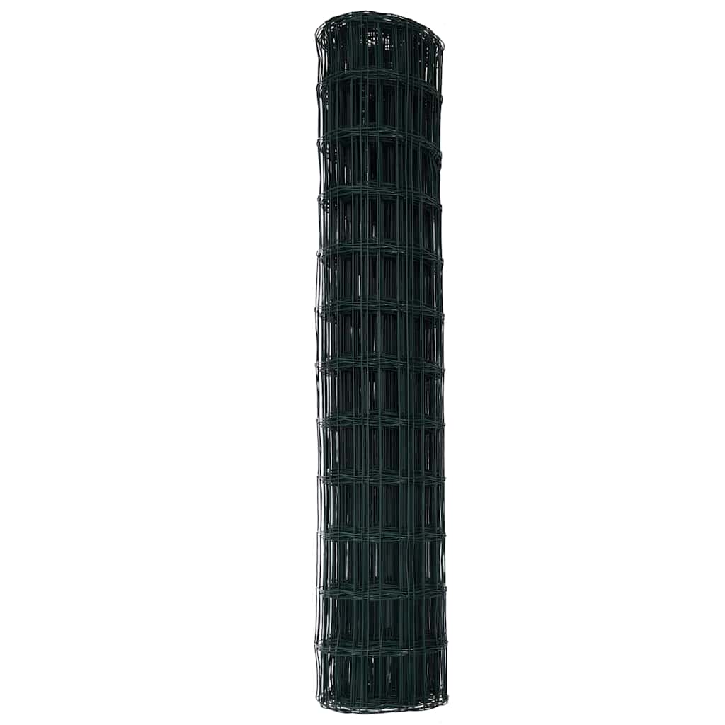 Euro Hejn Grøn 1,2 x 25 m PVC-belagt jern