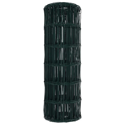Euro Hejn Grøn 0,6 x 25 m PVC-belagt jern