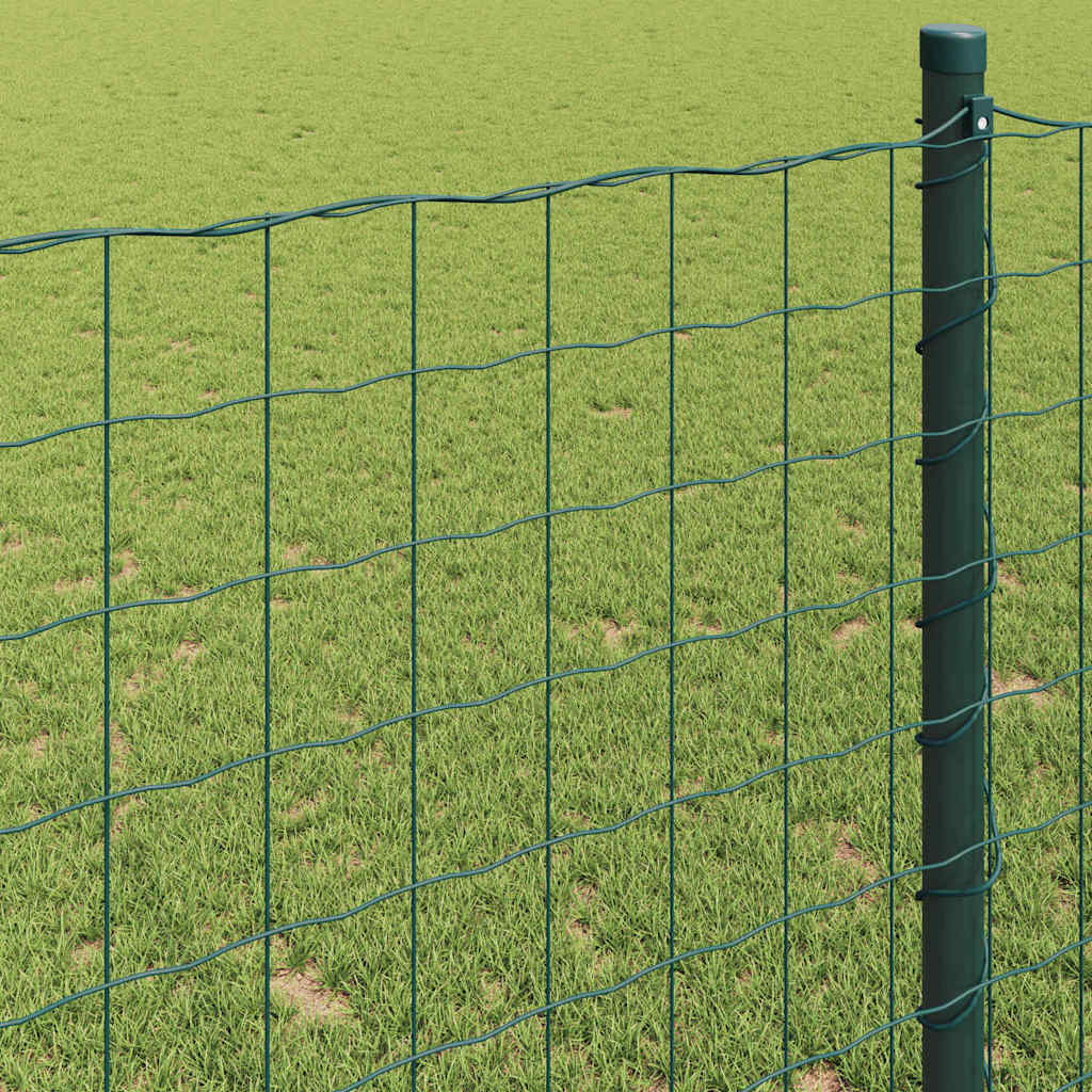 Euro Hejn Grøn 0,6 x 50 m PVC-belagt jern