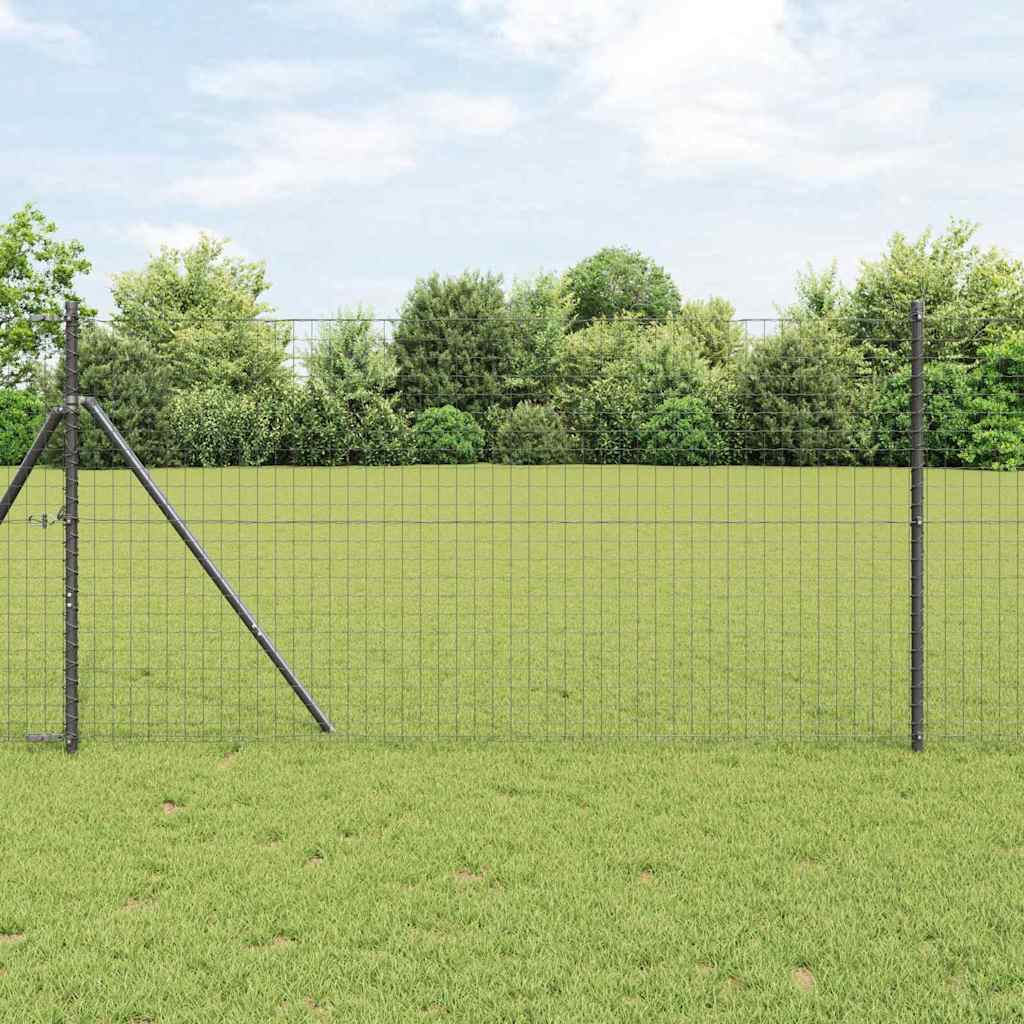 Euro Hejn Grå 1,2 x 10 m PVC-belagt jern