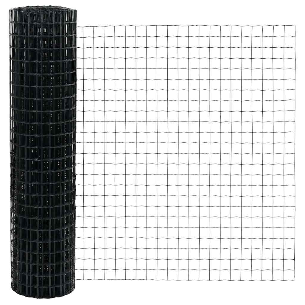 Euro Hejn Grå 1,2 x 10 m PVC-belagt jern