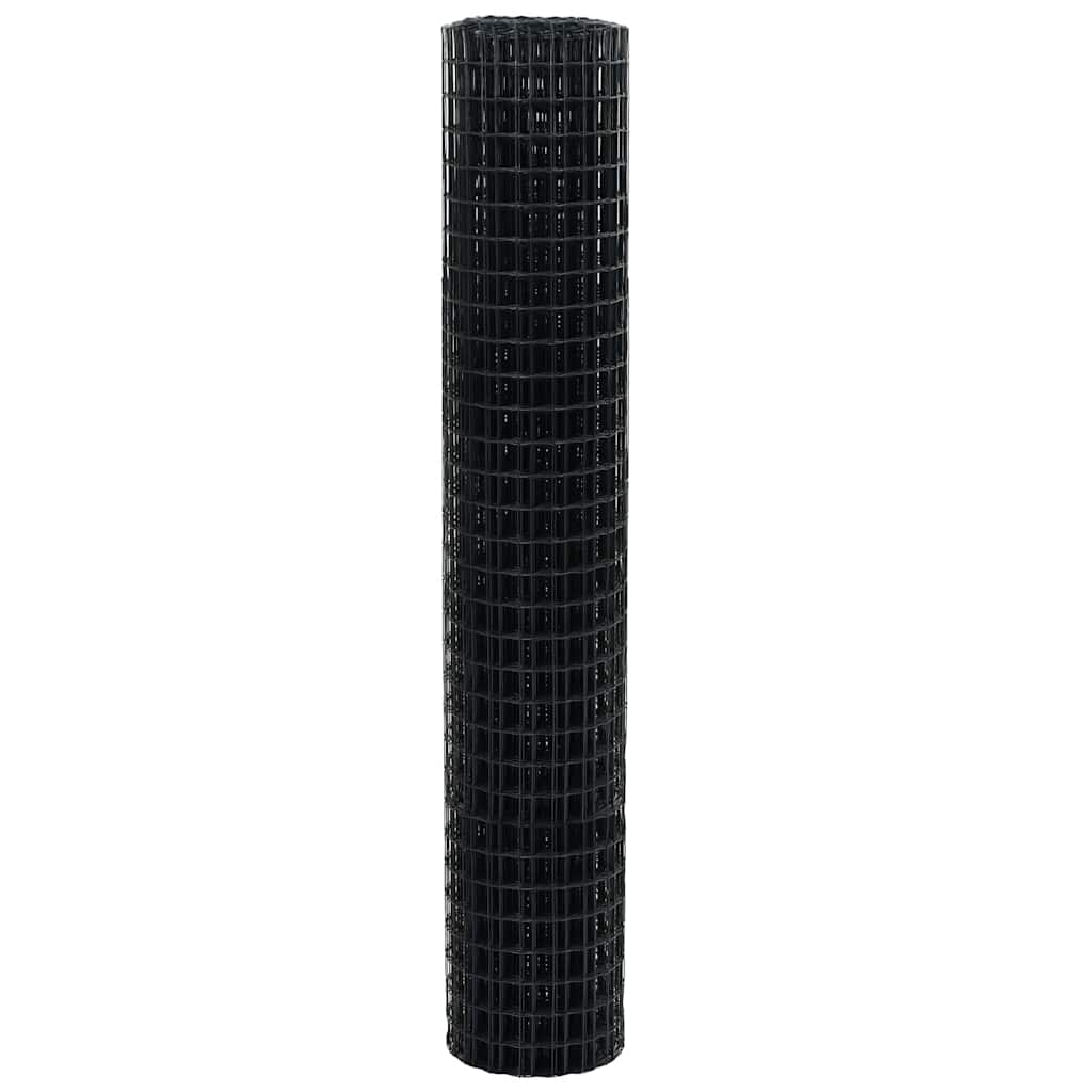 Euro Hejn Grå 1,6 x 10 m PVC-belagt jern
