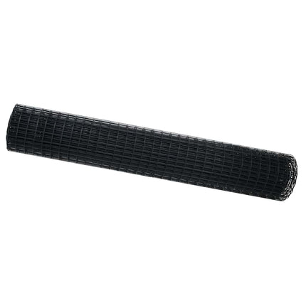Euro Hejn Grå 1,5 x 10 m PVC-belagt jern