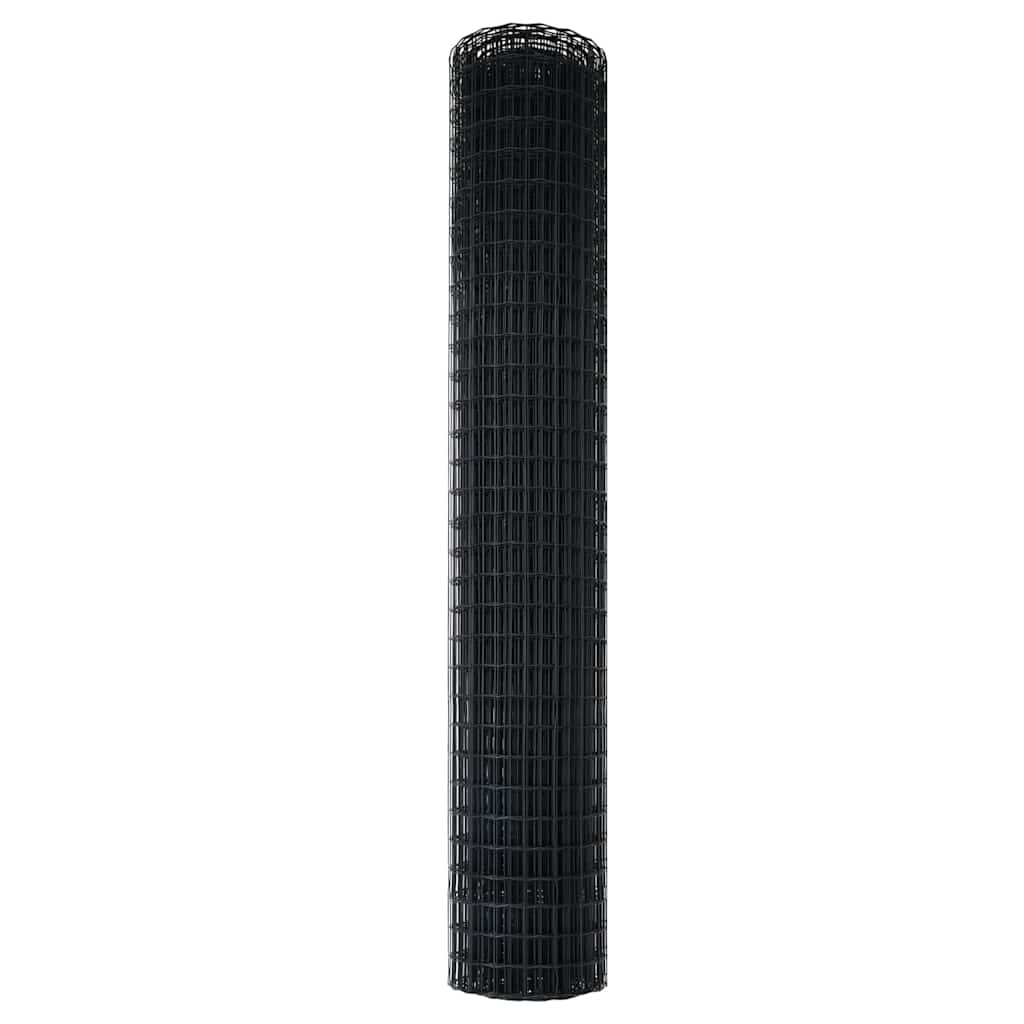 Euro Hejn Grå 1,5 x 10 m PVC-belagt jern