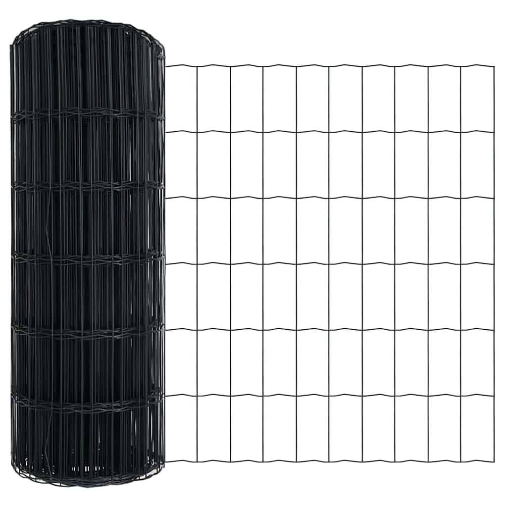 Euro Hejn Grå 0,4 x 10 m PVC-belagt jern