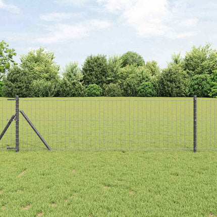 Euro Hejn Grå 0,8 x 10 m PVC-belagt jern