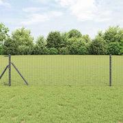 Euro Hejn Grå 0,8 x 10 m PVC-belagt jern
