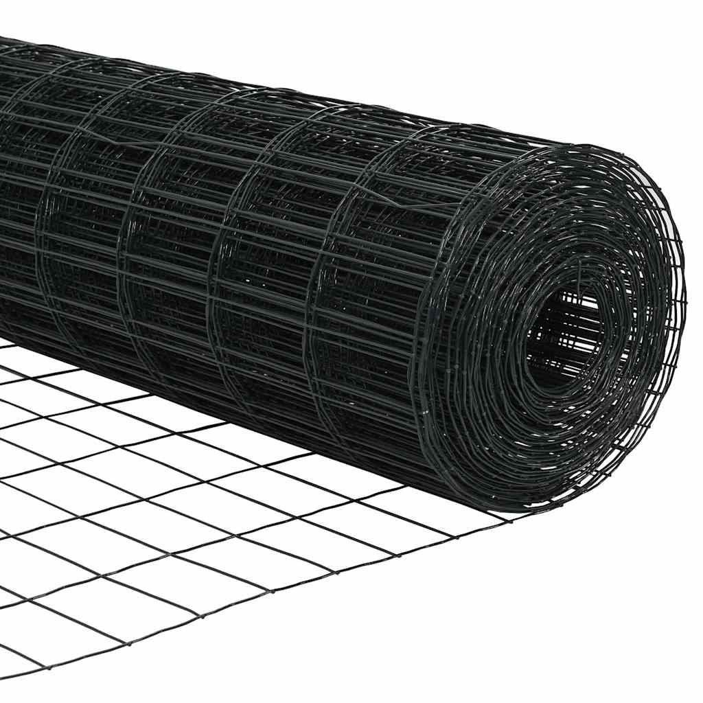 Euro Hejn Grå 1,4 x 10 m PVC-belagt jern