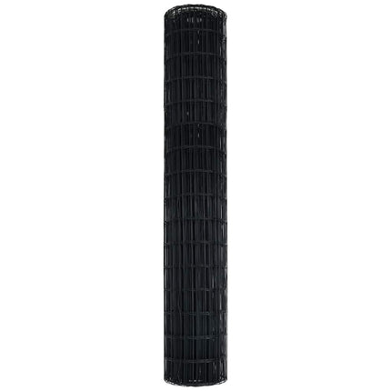 Euro Hejn Grå 1,6 x 10 m PVC-belagt jern