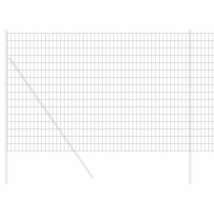 Euro Hejn Grå 1,6 x 10 m PVC-belagt jern