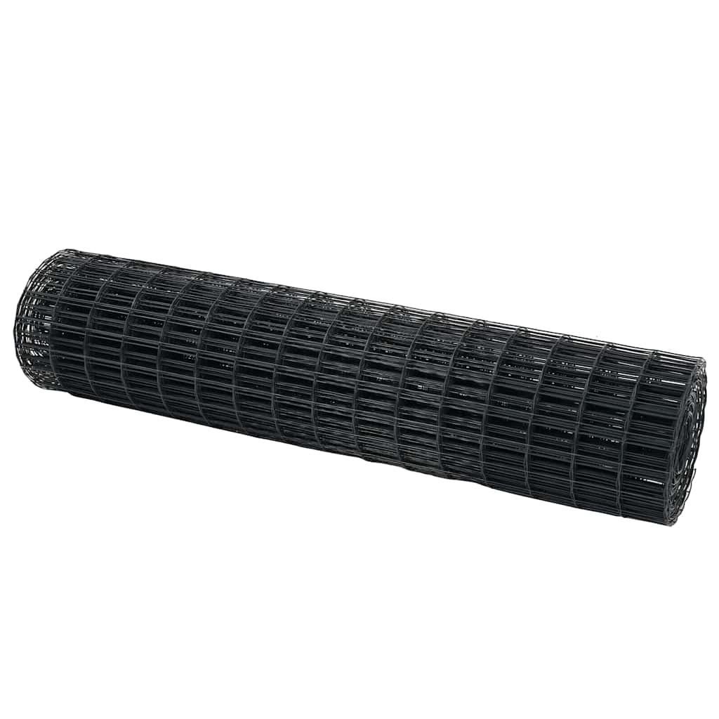 Euro Hejn Grå 1,2 x 10 m PVC-belagt jern