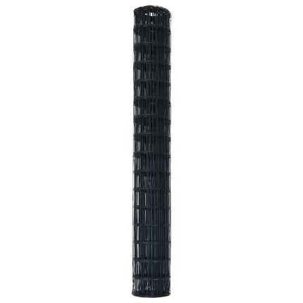 Euro Hejn Grå 1,6 x 10 m PVC-belagt jern