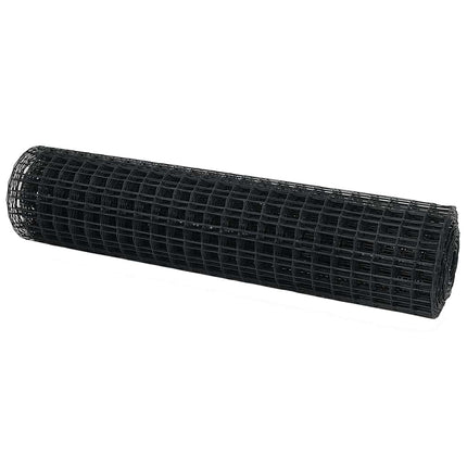 Euro Hejn Grå 1,2 x 25 m PVC-belagt jern
