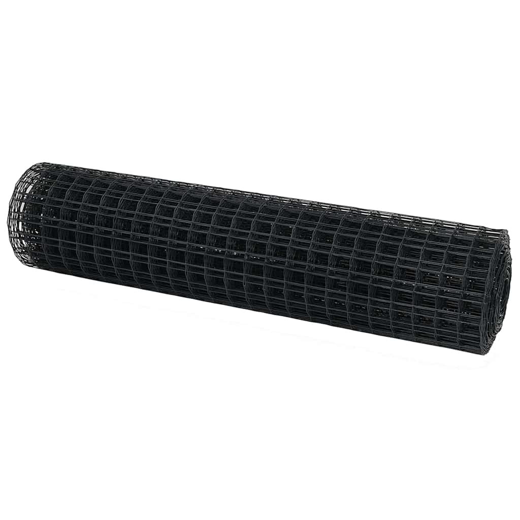 Euro Hejn Grå 1,2 x 25 m PVC-belagt jern