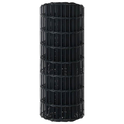 Euro Hejn Grå 0.6 x 25 m PVC-belagt jern