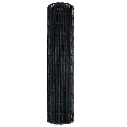 Euro Hejn Grå 1,2 x 25 m PVC-belagt jern