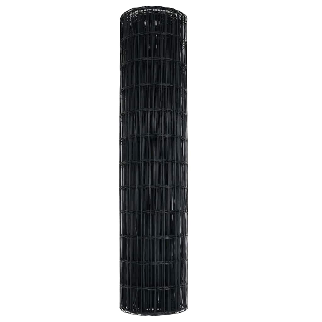 Euro Hejn Grå 1,2 x 25 m PVC-belagt jern