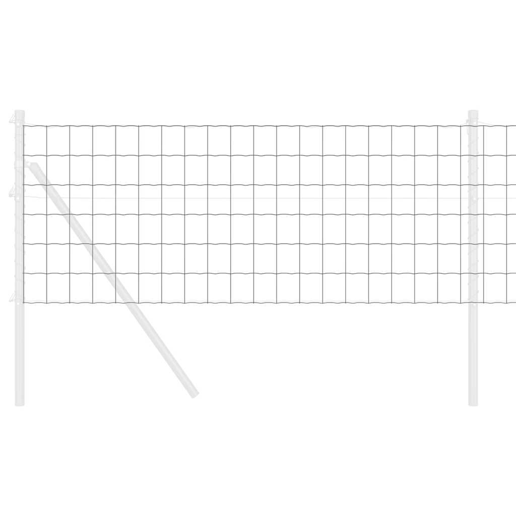 Euro Hejn Grå 0.4 x 25 m PVC-belagt jern