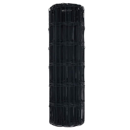 Euro Hejn Grå 0,8 x 25 m PVC-belagt jern