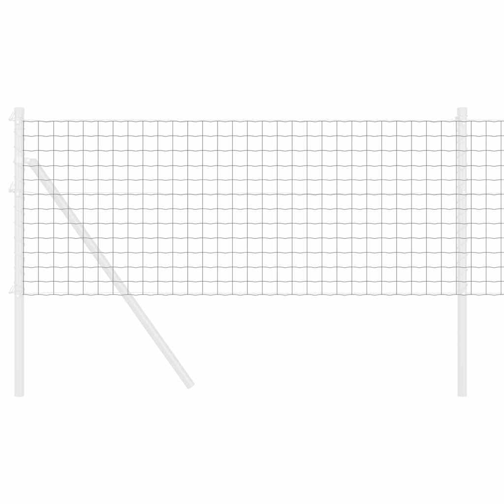 Euro Hejn Grå 0,6 x 50 m PVC-belagt jern