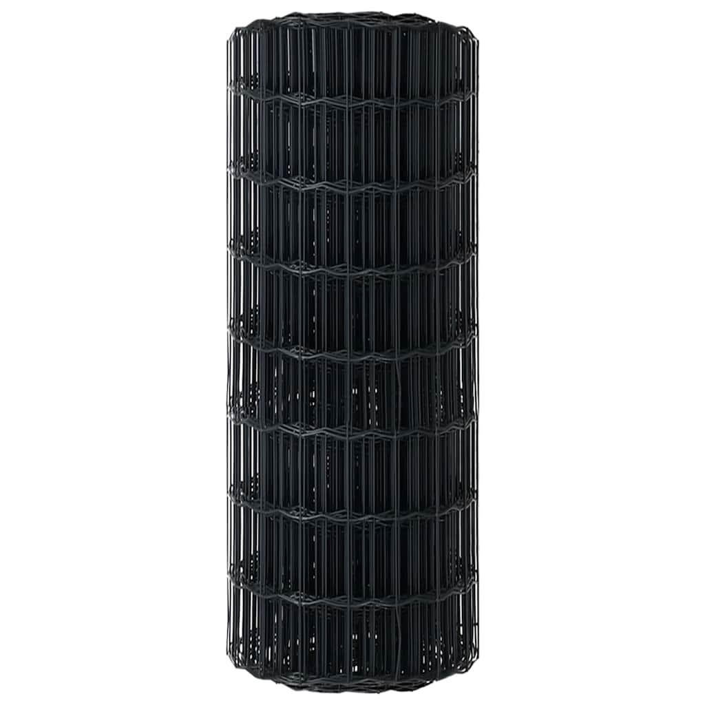 Euro Hejn Grå 0,6 x 50 m PVC-belagt jern