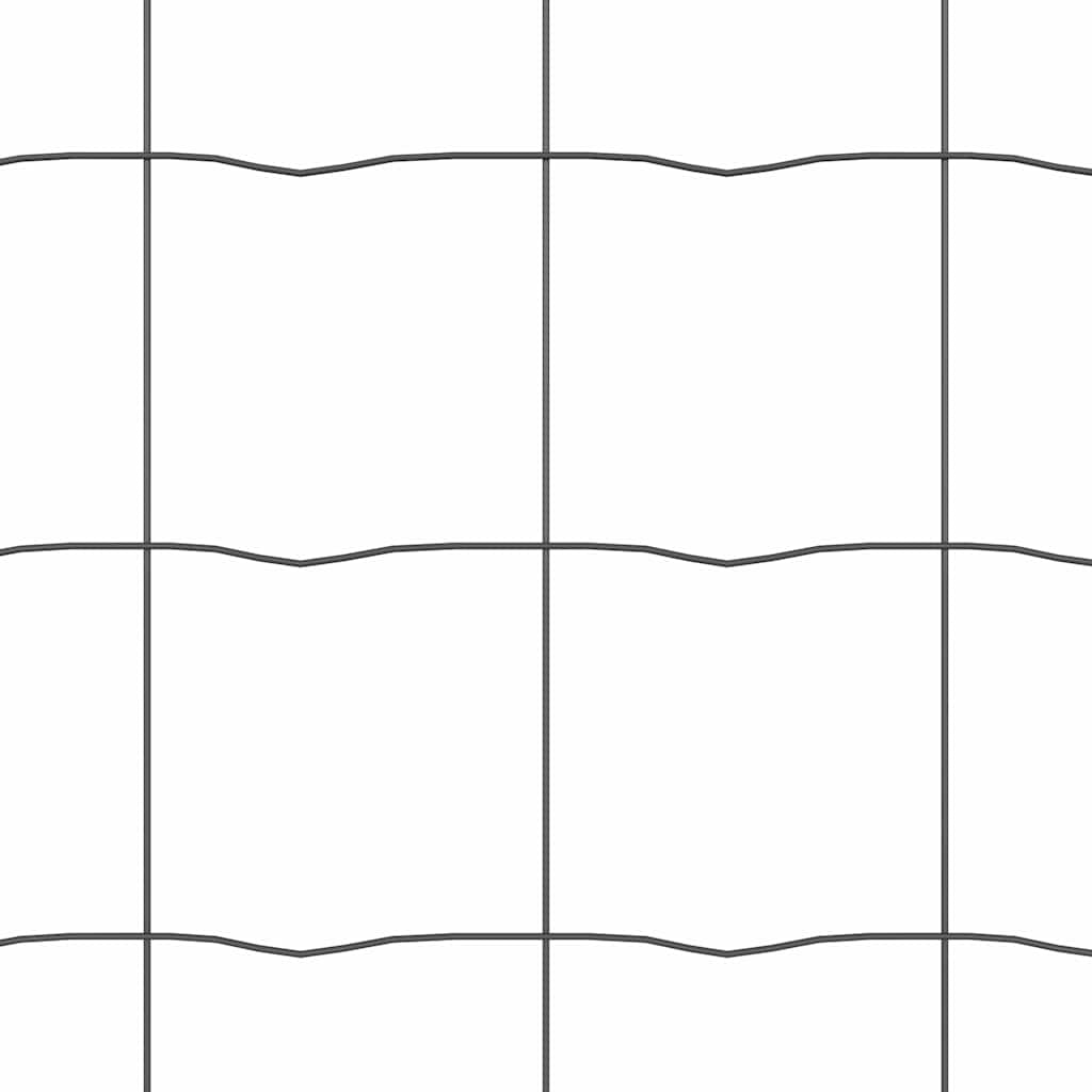 Euro Hejn Grå 0,6 x 50 m PVC-belagt jern