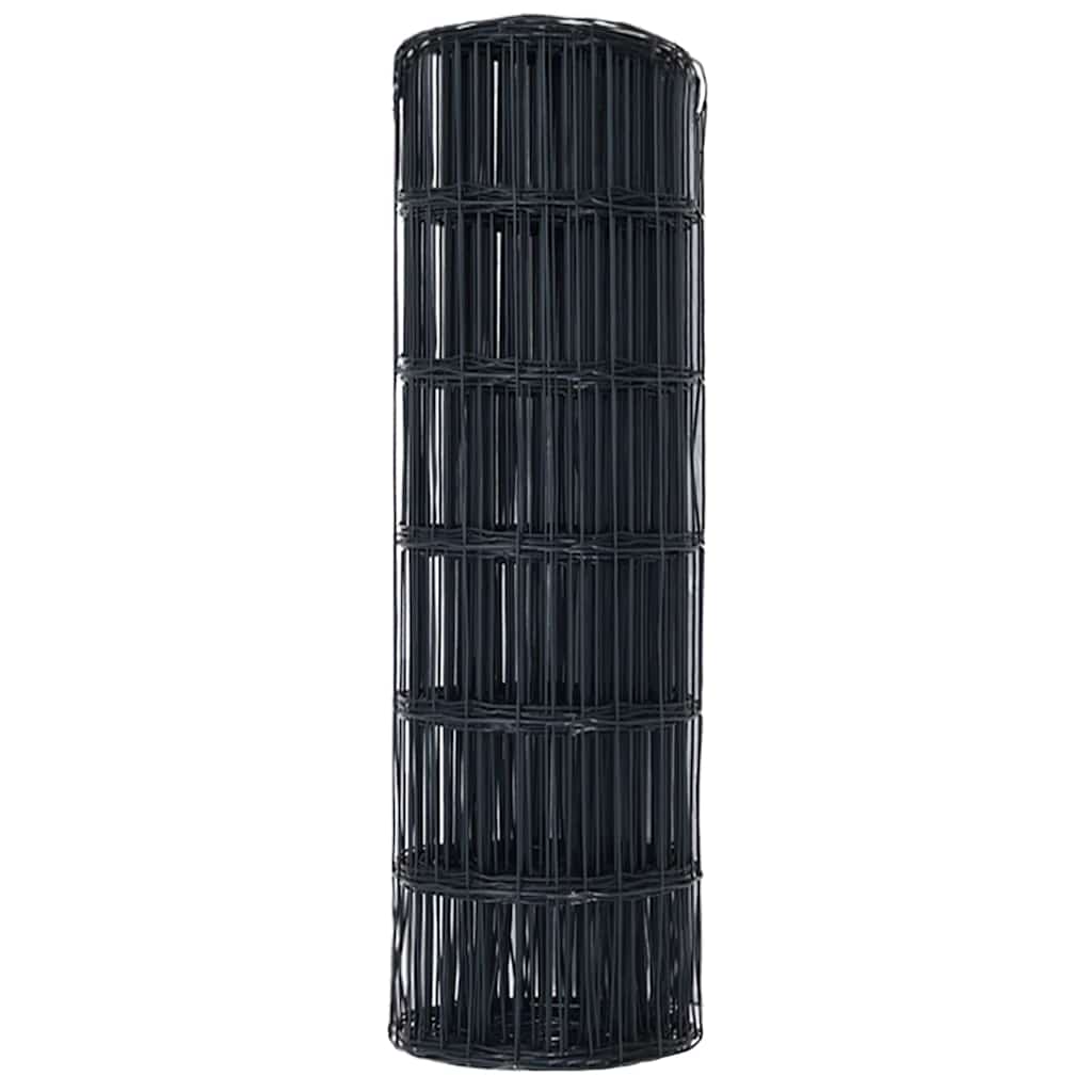 Euro Hejn Grå 0,6 x 50 m PVC-belagt jern